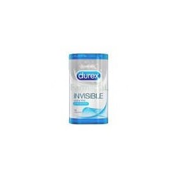 Durex Invisible Extra Fino Extra Sensitivo 12 preservativos.