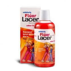 Colutorio Fluor Lacer Diario 0,05 % 500 ml Fresa