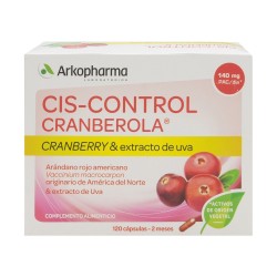 Cranmerola Cis-Control 120 Cápsulas