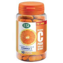 Vitamina C Pura 1000 mg Retard 90 Comprimidos ESI