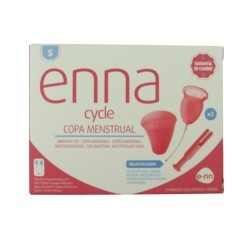 Enna Cycle Copa Menstrual S 2 Unidades + Aplicador