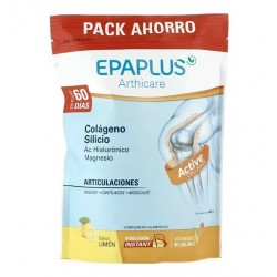 Pack Ahorro Bolsa Epaplus Arthicare Colágeno, Silicio, Ác. Hialurónico, Magnesio Limón 668g