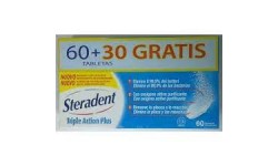 Oferta Tabletas Steradent 60 comprimidos + 30 gratis