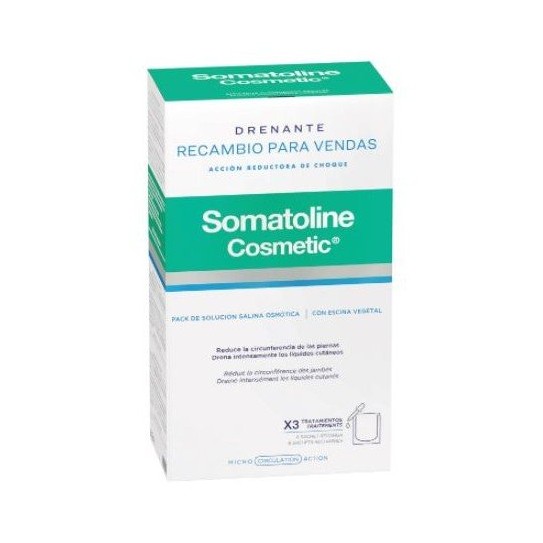 Somatoline Cosmetic Recambio para vendas (6 sobres de recambio)