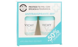 Duplo Vichy Anti-Transpirante 48 Horas Desodorante Roll On 50 ml + 50 ml
