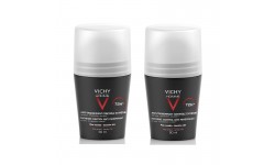 Duplo Vichy Homme Anti-Transpirante 72 Horas Desodorante Roll On 50 ml + 50 ml