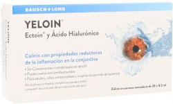Yeloin Ectoin y Ácido Hialurónico Colirio en Monodosis de 30 x 0,5 ml