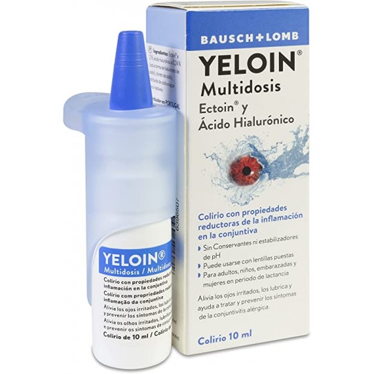 Yeloin Ectoin y Ácido Hialurónico Multidosis 10 ml